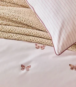 Online Délicatesse - Effen kussensloop in katoen perkal Kussenslopen