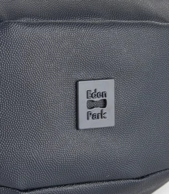 Best Donkerblauw lederen ovale kast Toiletaccessoires