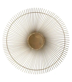 Outlet Draadmand 40xH5cm goud twisted Iris Keukenaccessoires