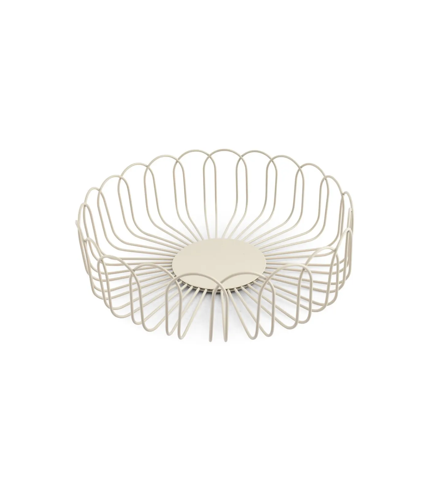 Draadmand 26,5xH7,5cm grijs Flores Keukenaccessoires