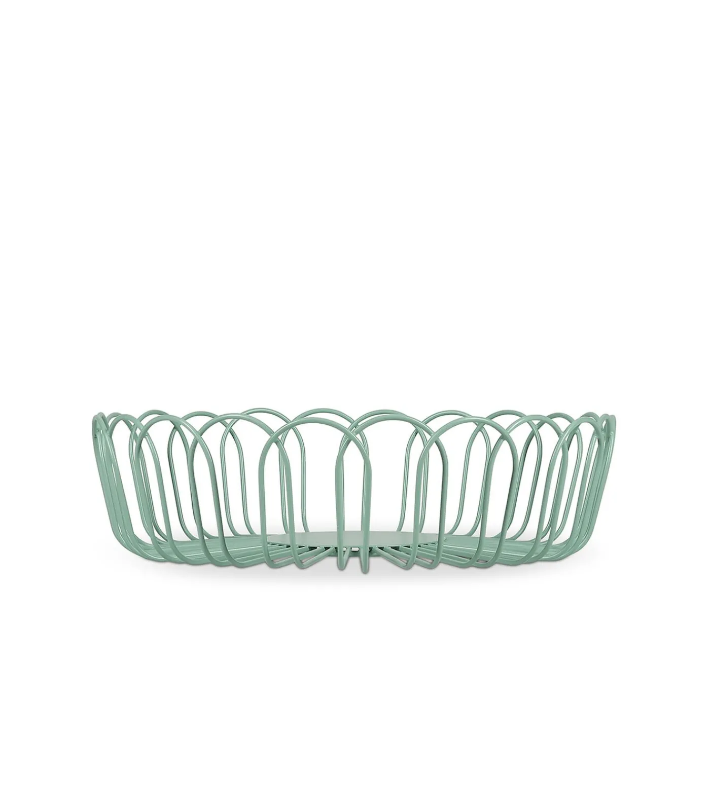 Hot Draadmand 26,5xH7,5cm groen Flores Keukenaccessoires