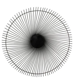 Discount Draadmand 53xH5cm zwart twisted Iris Keukenaccessoires