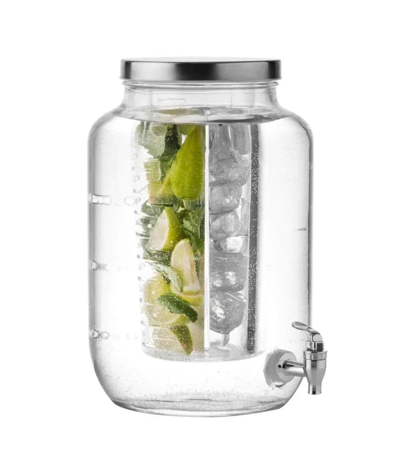 Drankdispenser met Infuser Succo - 7 liter Glazen & Karaffen
