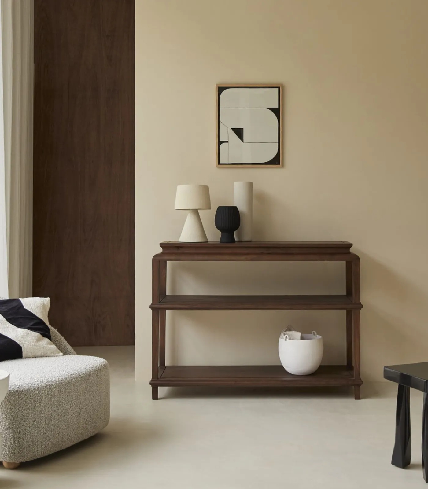 Sale Dressoir Achille in massief acacia 120 cm Tafels