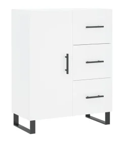 Clearance Dressoir 69,5x34x90 cm bewerkt hout wit Meubels