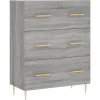 Sale Dressoir 69,5x34x90 cm bewerkt hout grijs sonoma eikenkleurig Meubels