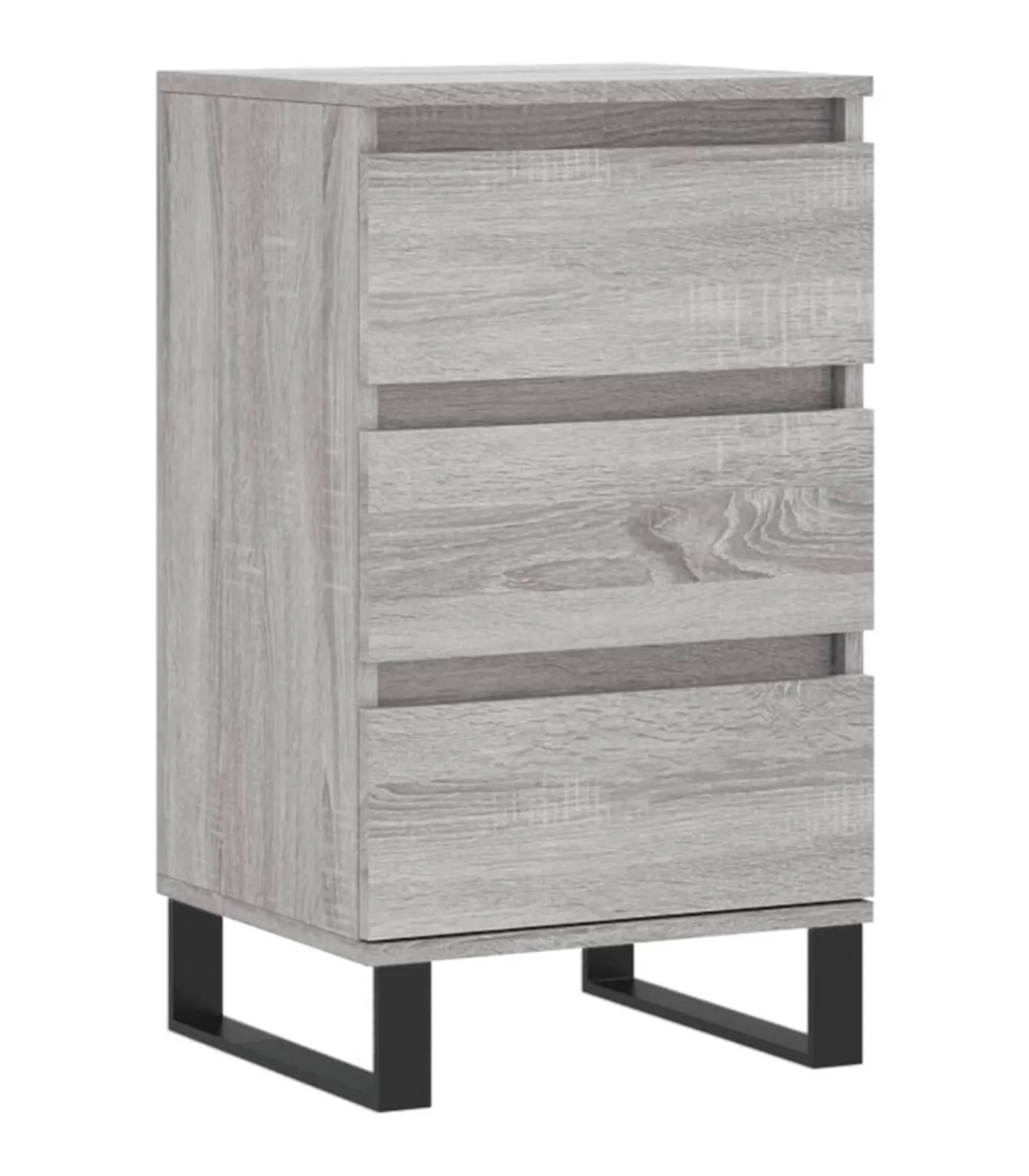 Online Dressoir 40x35x70 cm bewerkt hout grijs sonoma Meubels