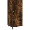 Online Dressoir 34,5x34x90 cm bewerkt hout gerookt eiken Meubels