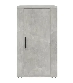 Online Dressoir 40x33x70 cm bewerkt hout betongrijs Meubels