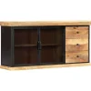 Sale Dressoir 150x40x75 cm massief mangohout Meubels