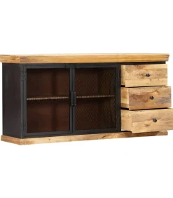 Sale Dressoir 150x40x75 cm massief mangohout Meubels