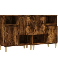 Online Dressoirs 2 st 60x35x70 cm bewerkt hout gerookt eikenkleurig Meubels