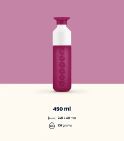 New Drinkfles Original Funky Fuchsia 450ml Keukenaccessoires