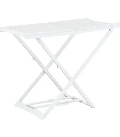 Clearance Droogrek inklapbaar kunststof wit Wassen & Strijken