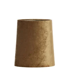 Outlet Drum lampenkap Gemstone - Brons - 25x21x28cm Lampenkappen