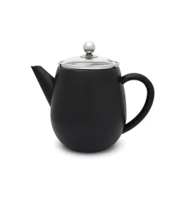 Duet Eva Theepot 1,1l, zwart Koffie & Thee Maken