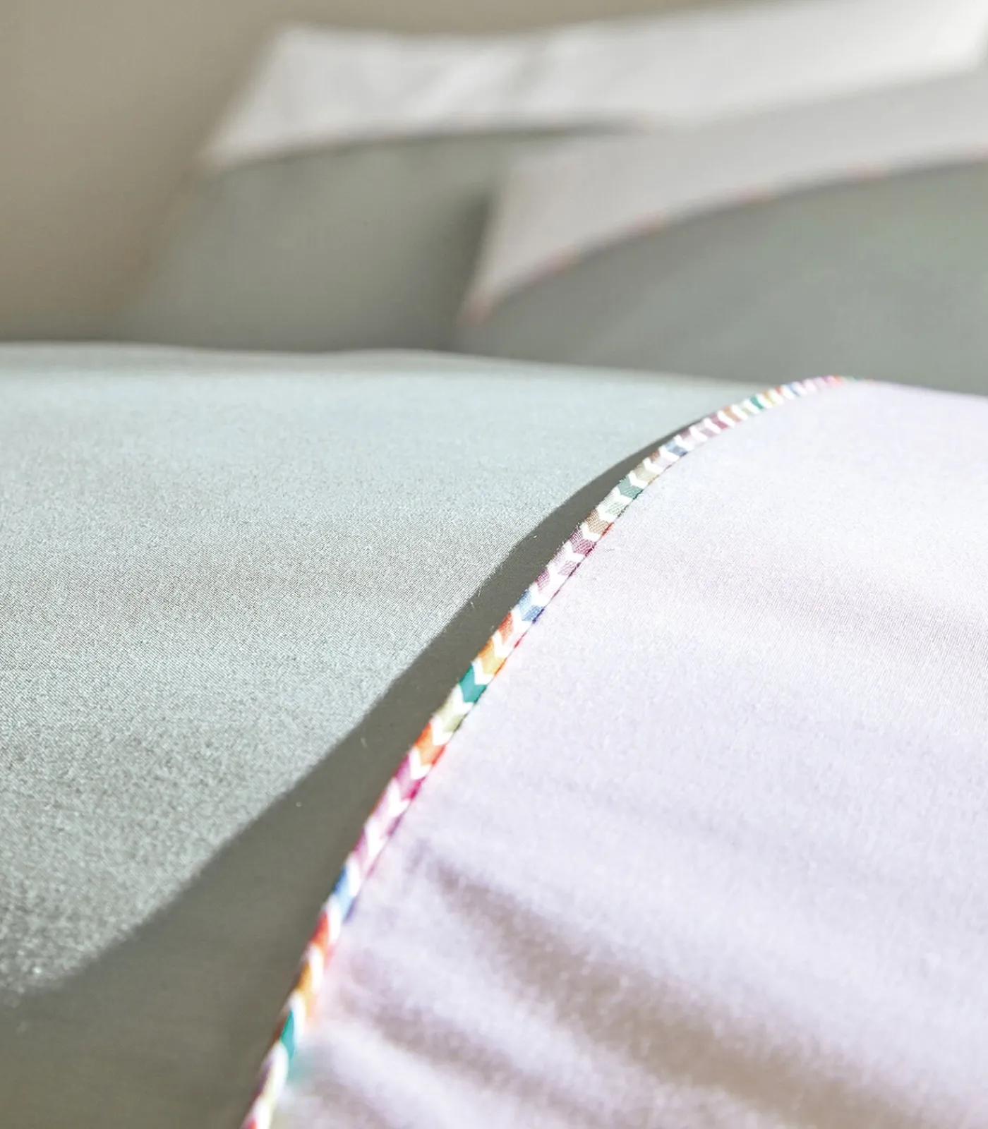 Sale DUO Sauge - Laken Perkaal Katoen Lakens