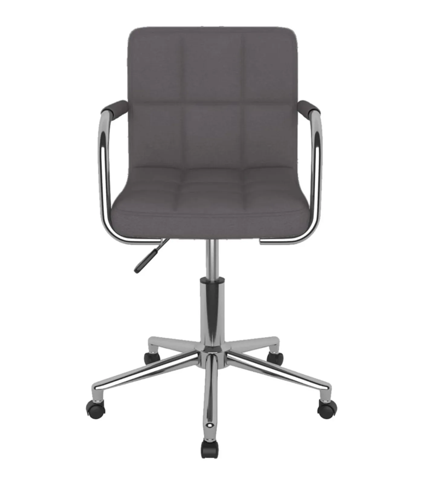 Sale Eetkamerstoel draaibaar stof taupe Stoelen