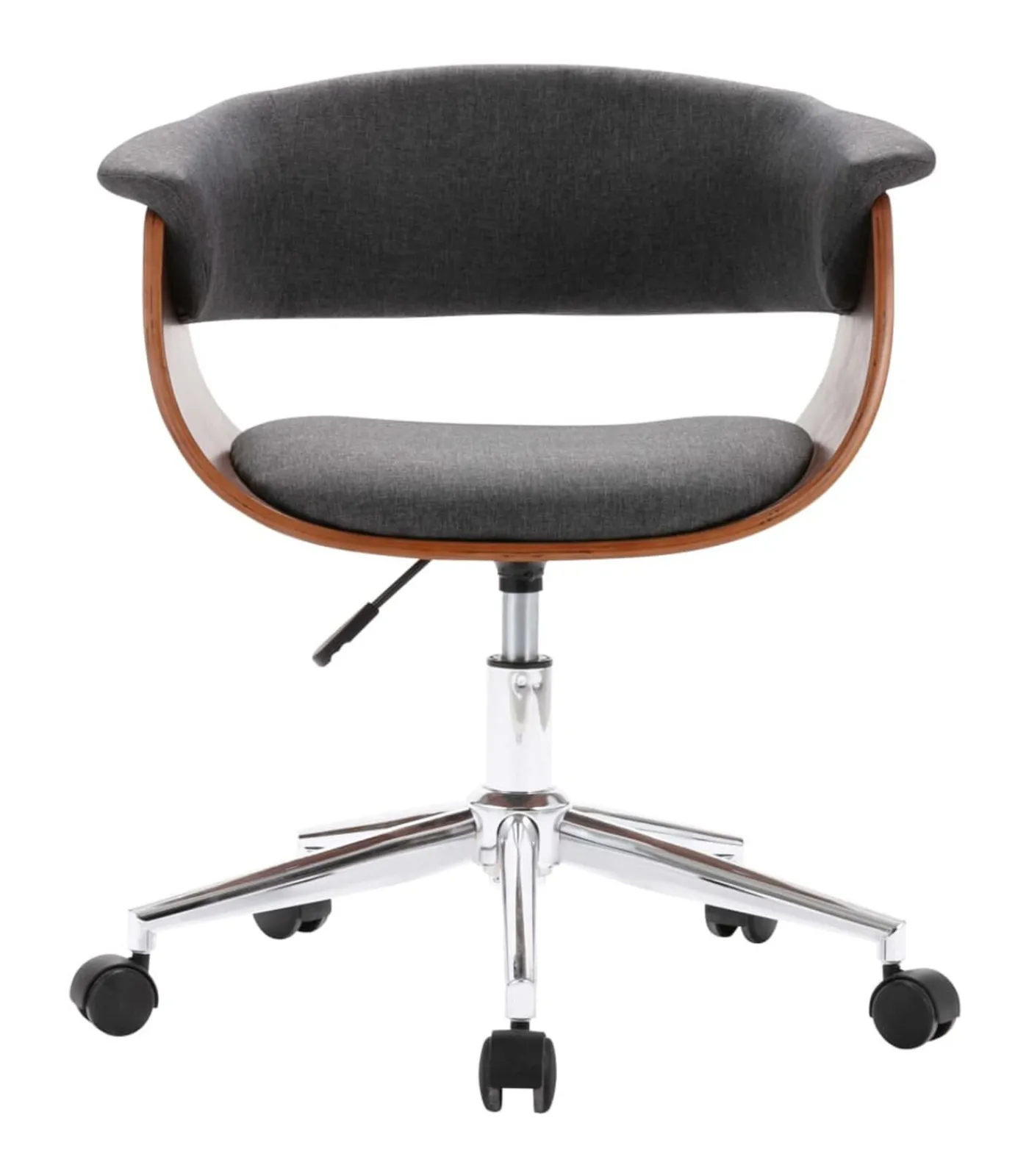 Sale Eetkamerstoelen 4 st draaibaar stof grijs Stoelen