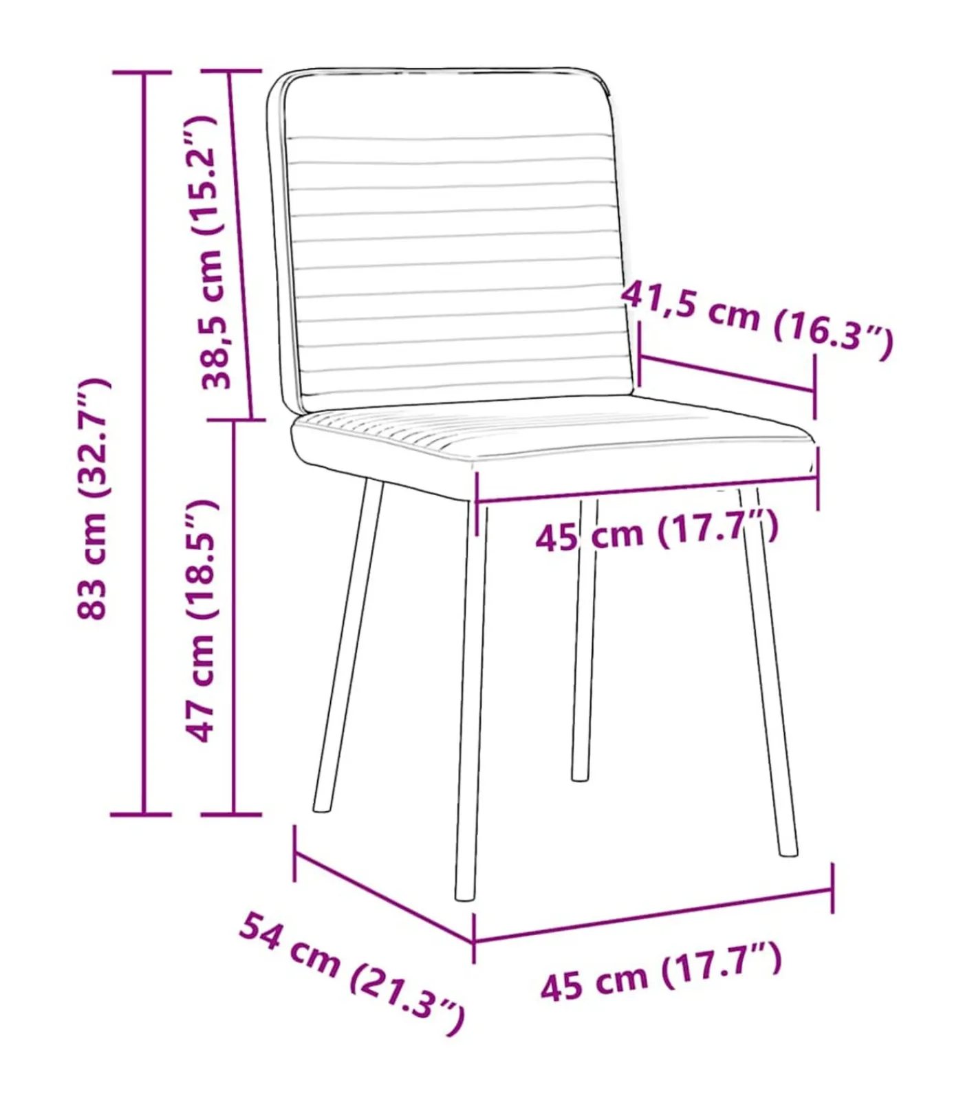 Online Eetkamerstoelen 4 st fluweel wijnrood Stoelen
