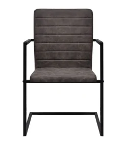 Sale Eetkamerstoelen 6 st kunstleer bruin Stoelen