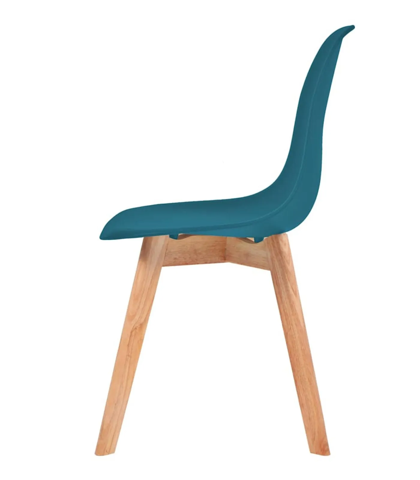 Sale Eetkamerstoelen 4 st kunststof turquoise Stoelen