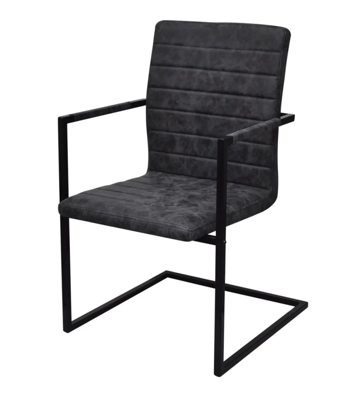 Online Eetkamerstoelen 6 st kunstleer zwart Stoelen