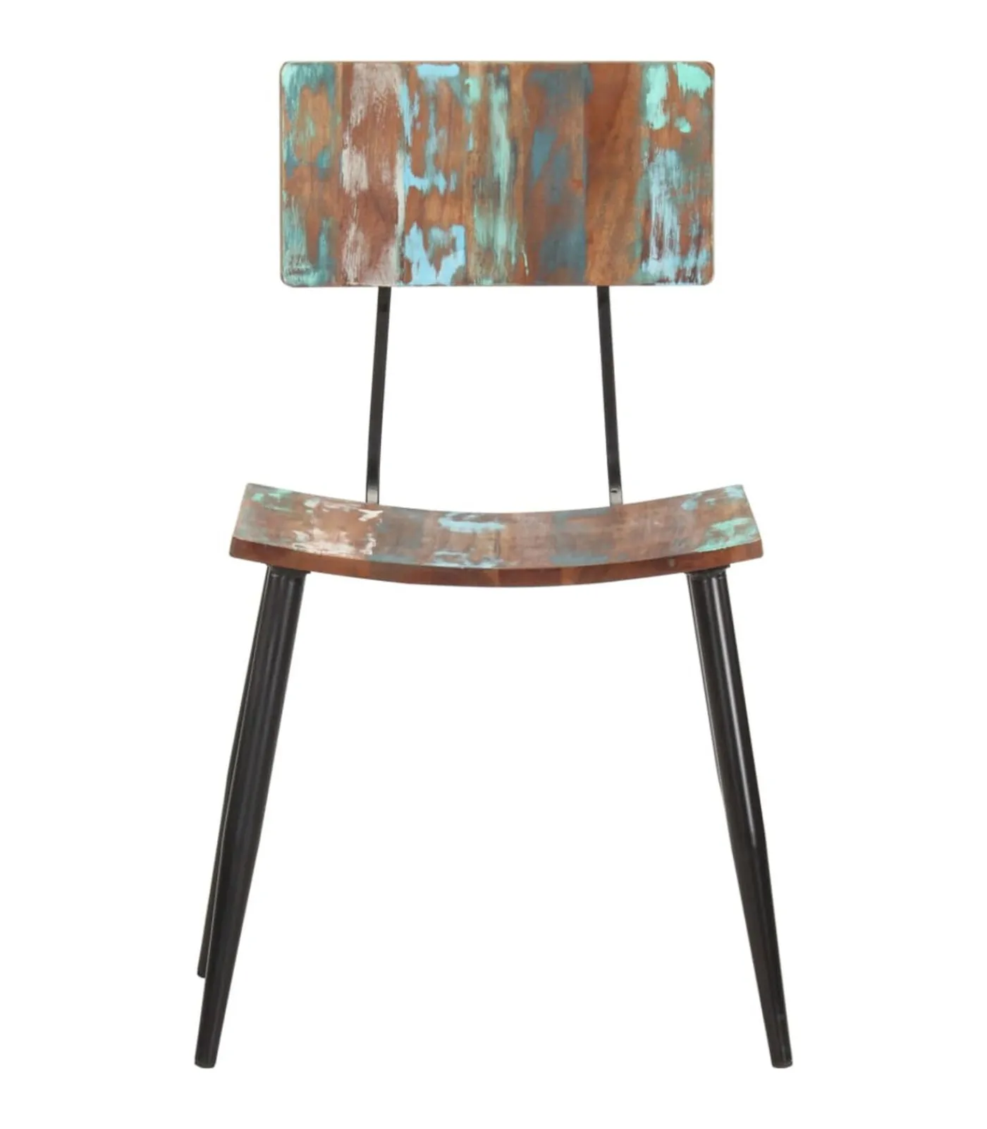 New Eetkamerstoelen 4 st massief gerecycled hout Stoelen