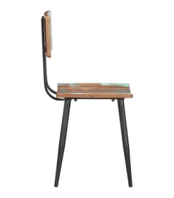 New Eetkamerstoelen 4 st massief gerecycled hout Stoelen