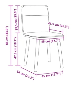 Outlet Eetkamerstoelen 4 st stof wijnrood Stoelen