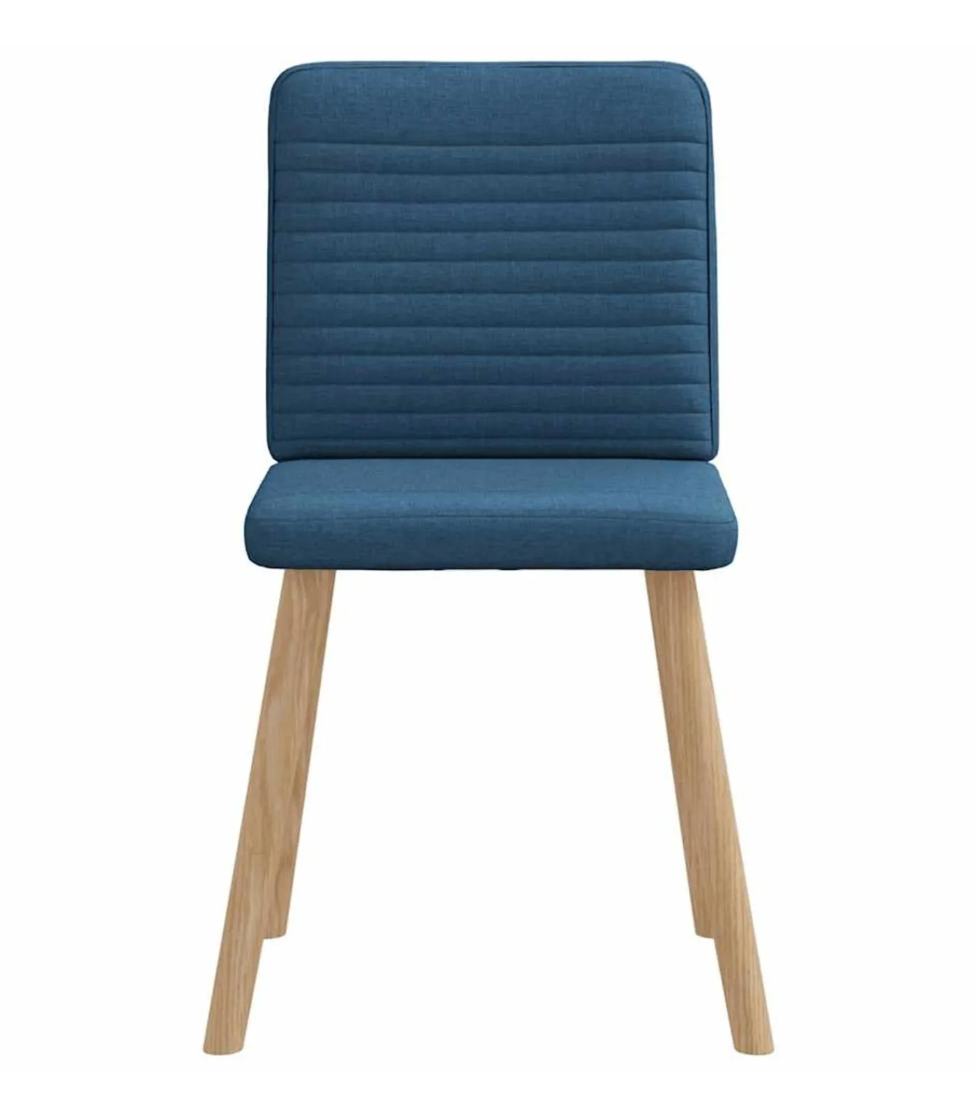 Sale Eetkamerstoelen 4 st stof blauw Stoelen