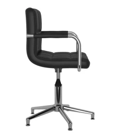 Best Eetkamerstoelen draaibaar 4 st kunstleer zwart Stoelen