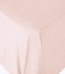 Best Effen Laken 2 personen Extra 280x290 cm Lichtroze Lakens