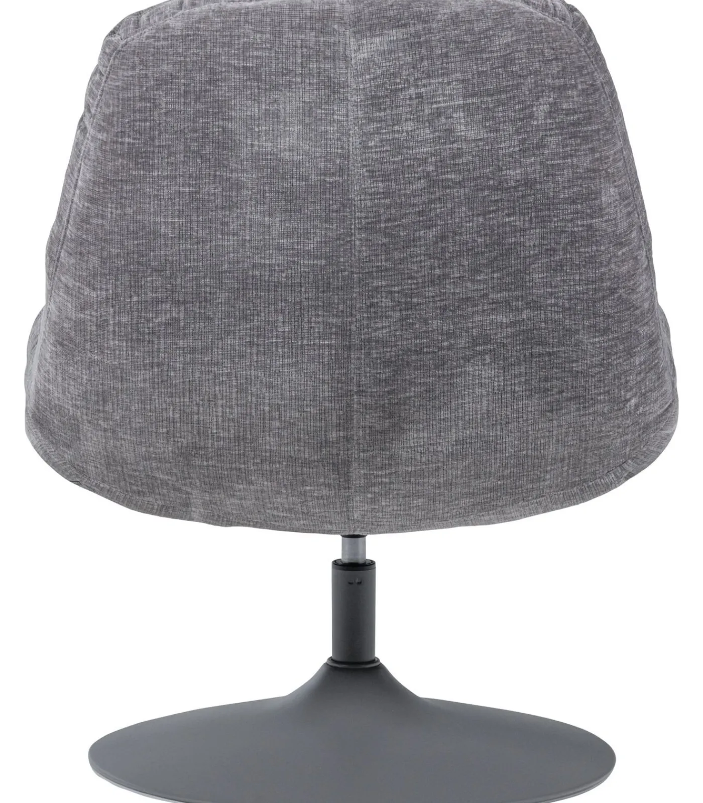 Discount Elvi Draaifauteuil - Chenille Structuur - Lichtgrijs - 81x73x84 Zetels