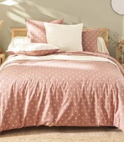 Online Emiko - Laken van bamboe met print Lakens