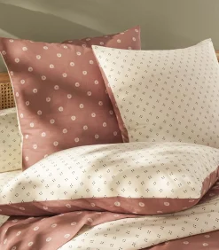 Online Emiko - Laken van bamboe met print Lakens