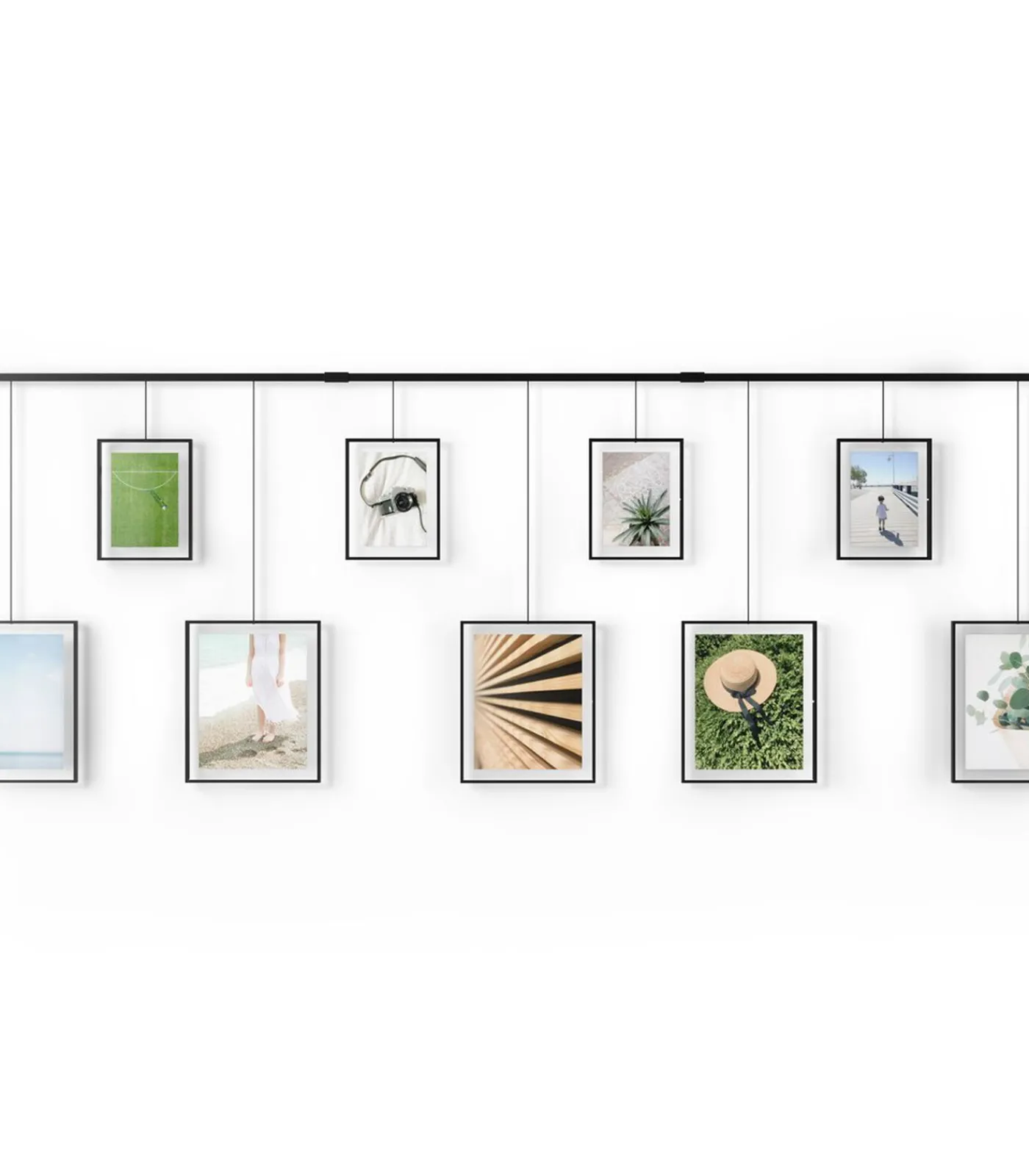 Exhibit fotolijsten, set van 9 Fotolijsten