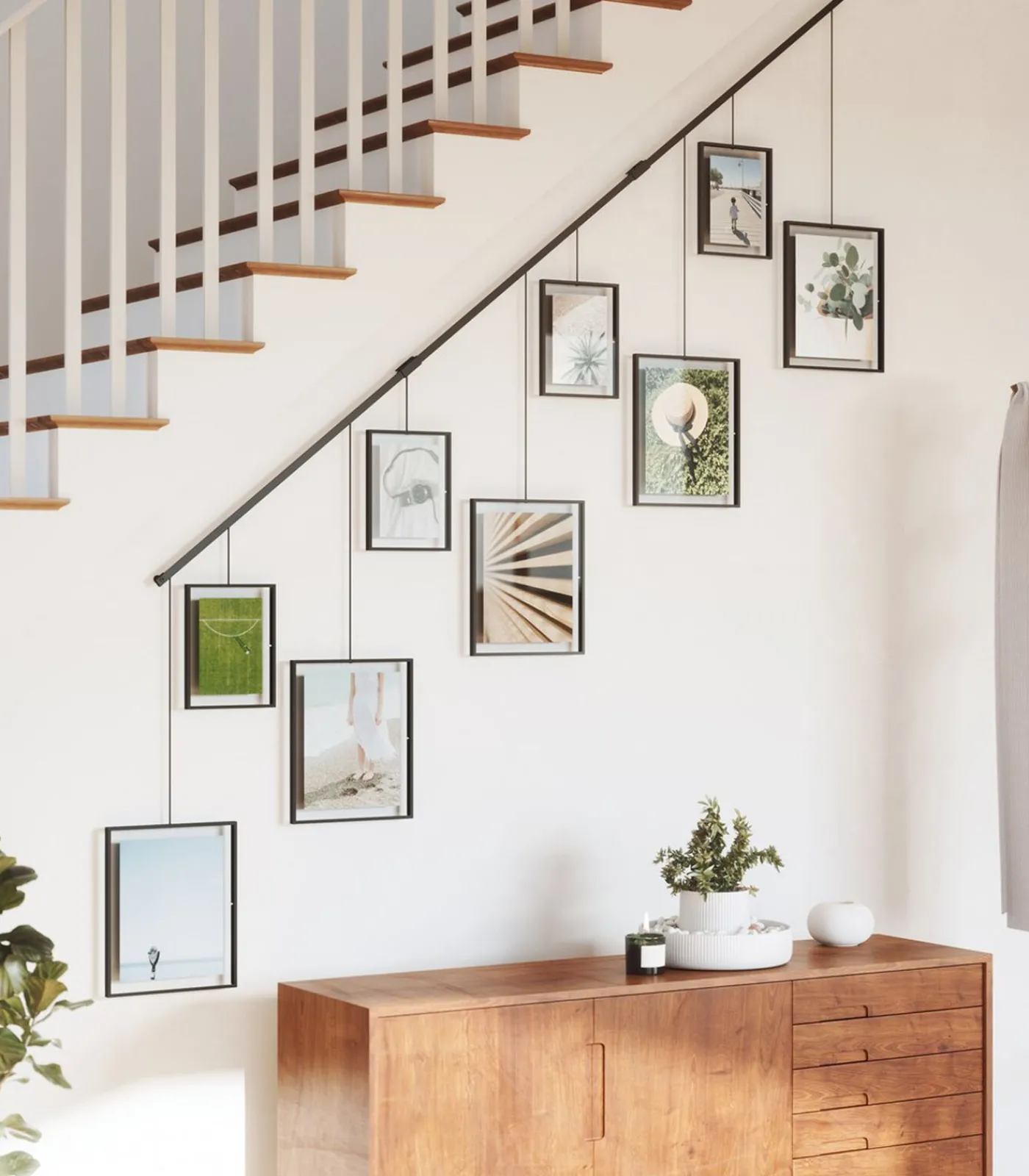 Exhibit fotolijsten, set van 9 Fotolijsten