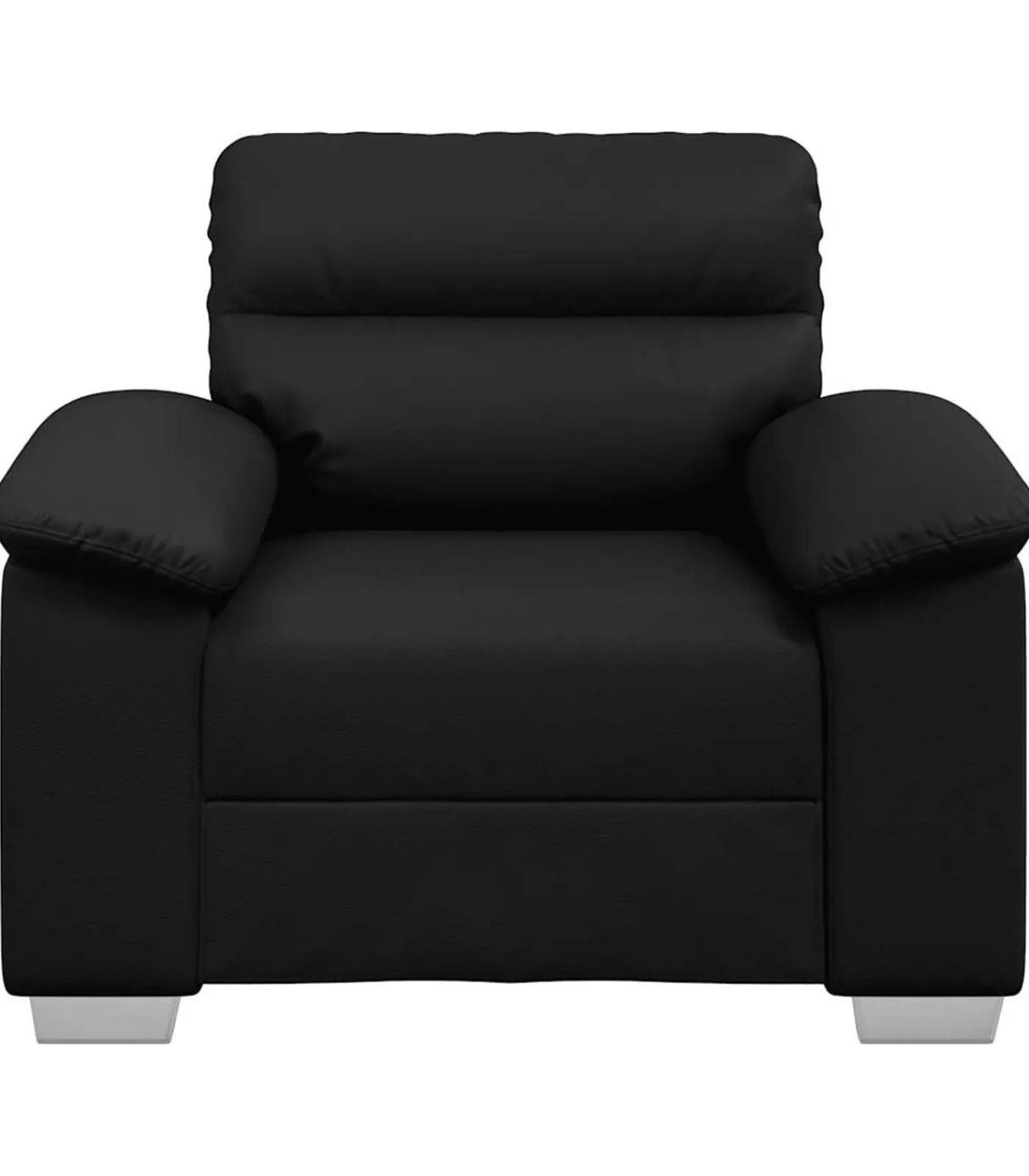 Hot Fauteuil 60 cm kunstleer zwart Zetels