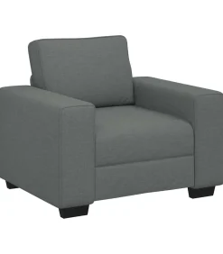 Hot Fauteuil 60 cm stof donkergrijs Zetels