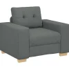 Sale Fauteuil 60 cm stof donkergrijs Zetels