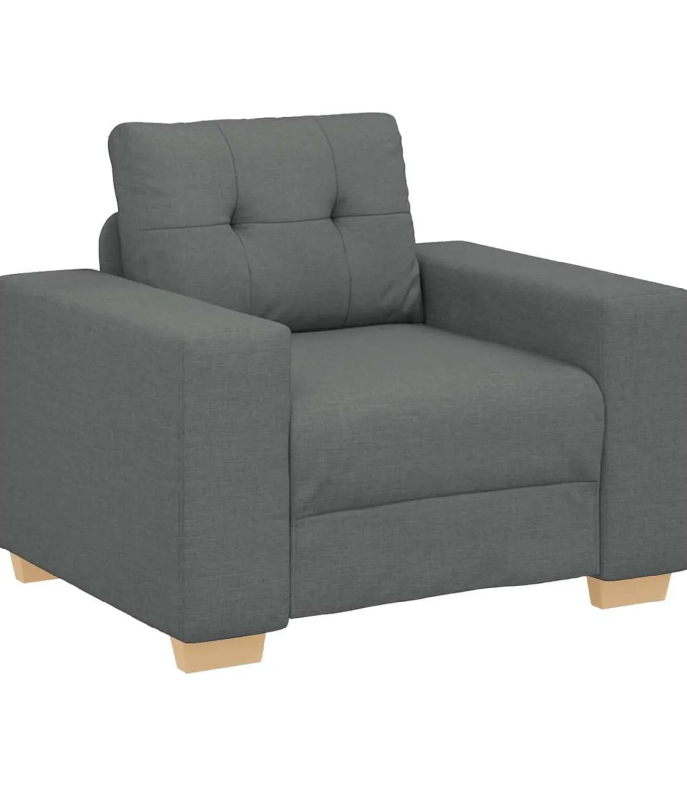 Sale Fauteuil 60 cm stof donkergrijs Zetels