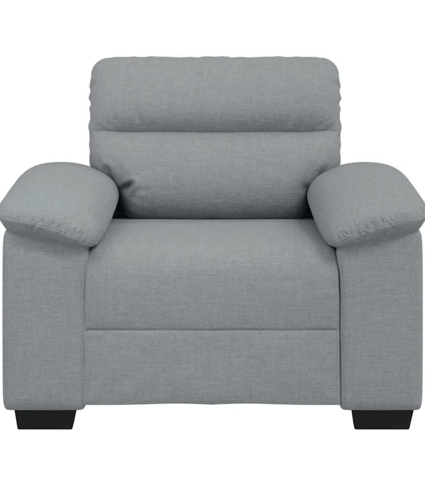 Outlet Fauteuil 60 cm stof lichtgrijs Zetels