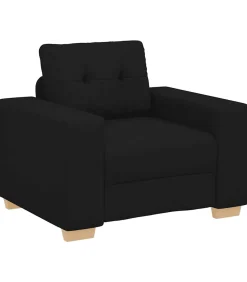Clearance Fauteuil 60 cm stof zwart Zetels