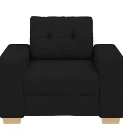 Clearance Fauteuil 60 cm stof zwart Zetels