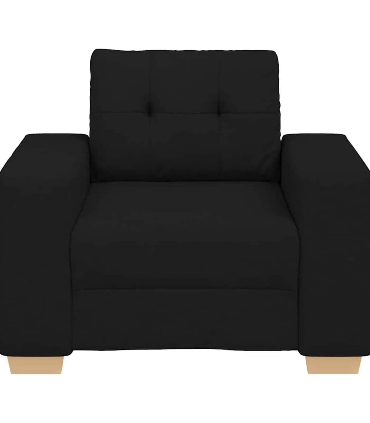 Clearance Fauteuil 60 cm stof zwart Zetels