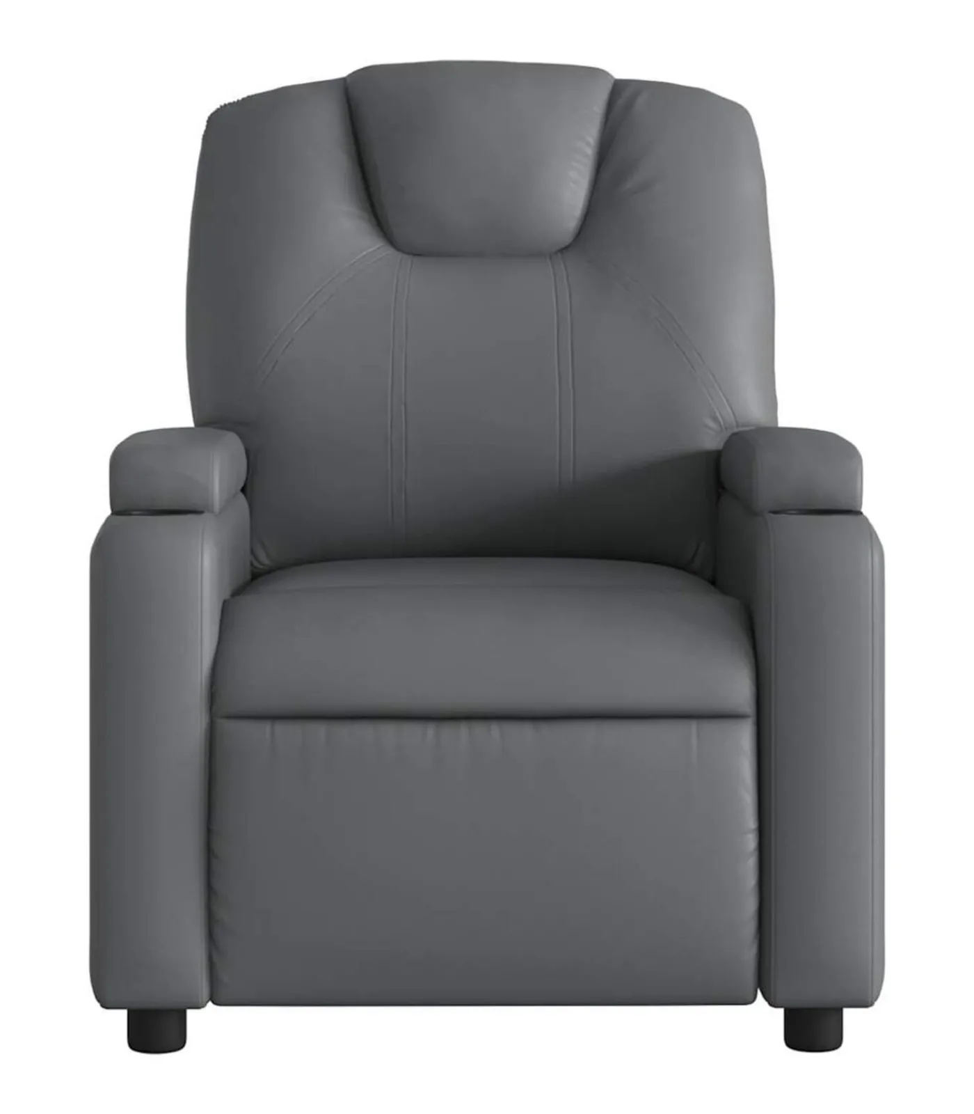 Sale Fauteuil verstelbaar kunstleer grijs Zetels