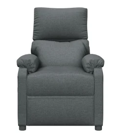 Outlet Fauteuil verstelbaar stof donkergrijs Zetels