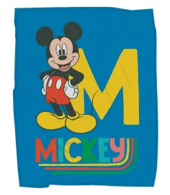 Hot Fleecedeken bedrukt extra zachte 100% polyester, MICKEY GOOD DAY Bedspreien
