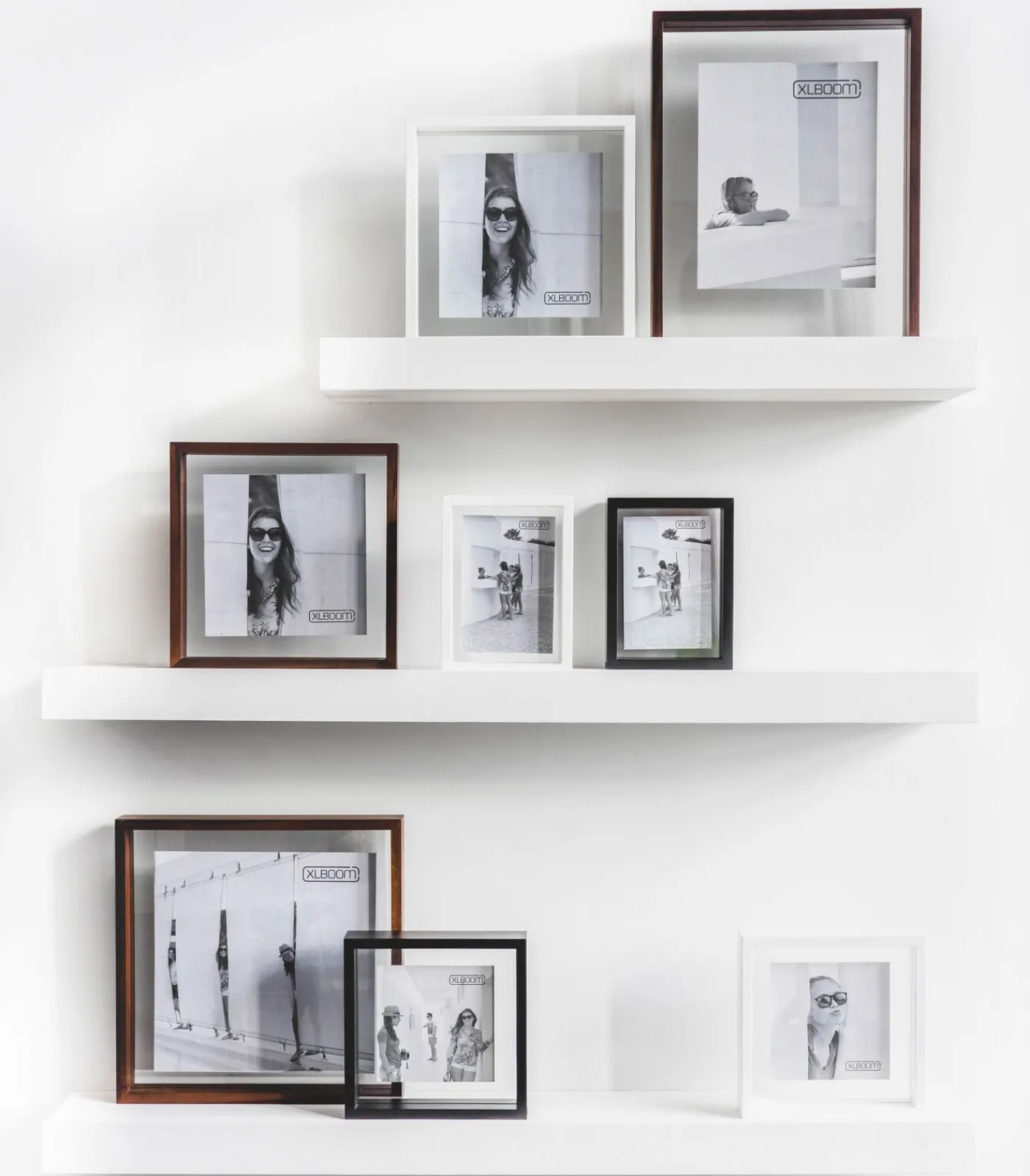 Hot FLOATING Box 13 x 18 wit Fotolijsten